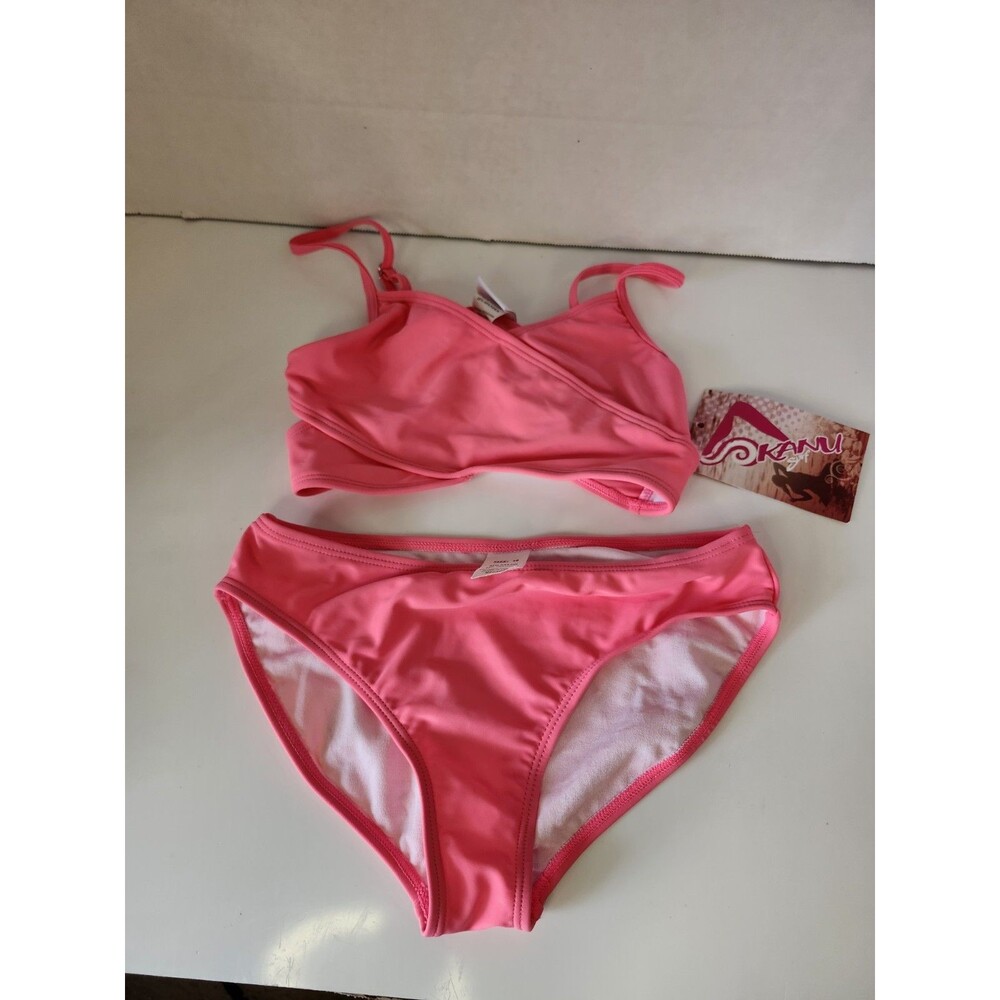 Kanu Surf Girl's Size 10 Bikini Hot Pink